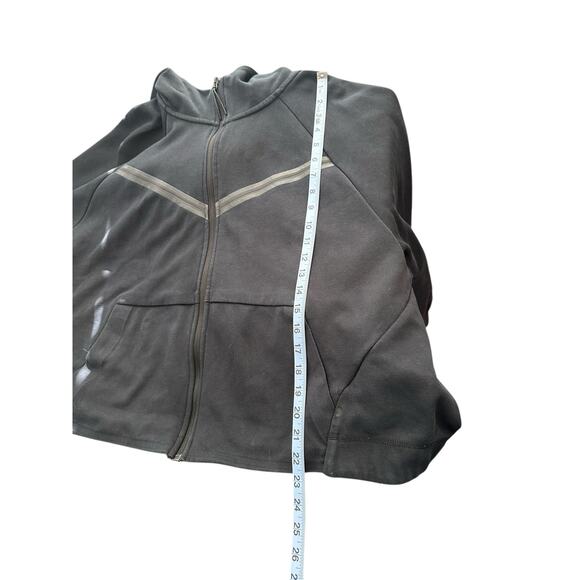 Nike Plus Women's Black Windrunner Full Zip Tech Fleece Jacket Hoodie Size 2X - Picture 12 of 12